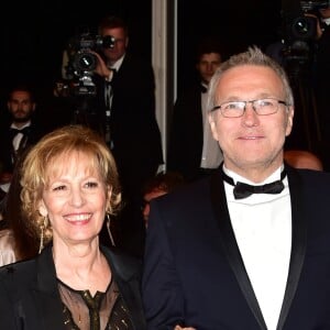 Laurent Ruquier, Catherine Barma - Montée des marches du film "Juste la fin du monde" lors du 69ème Festival International du Film de Cannes. Le 19 mai 2016. © Giancarlo Gorassini/Bestimage