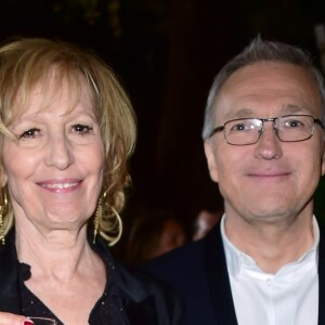 Exclusif - Catherine Barma et Laurent Ruquier à l'enregistrement de l'émission "On n'est pas couché" à la Villa Domergue lors du 69ème Festival International du Film de Cannes le 18 mai 2016. La bande a Laurent Ruquier a investi la superbe villa Domergue sur les hauteurs de Cannes, pour le tournage d'une émission spéciale sur le cinéma lors du 69ème Festival International du Film de Cannes. L'émission sera diffusée samedi soir 21 mai sur France 2. © Giancarlo Gorassini / Veeren / Bestimage