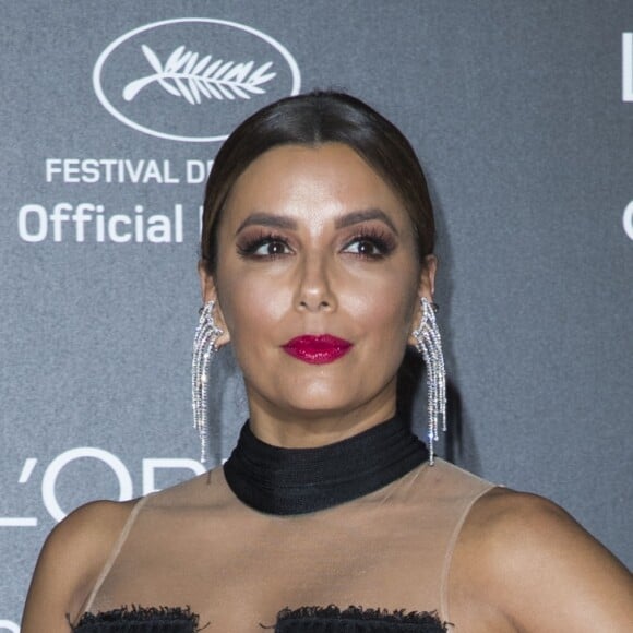 Eva Longoria - Soirée du 20ème anniversaire de partenariat de L'Oréal Paris en tant que maquilleur officiel sur la plage du Grand Hyatt Cannes Hôtel Martinez lors du 70ème Festival International du film de Cannes, France, le 24 mai 2017. © Borde-Jacovides-Moreau/Bestimage