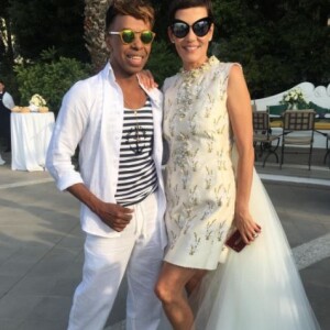 Mariage de Cristina Cordula et Frédéric Cassin à Capri. Le 6 juin 2017.