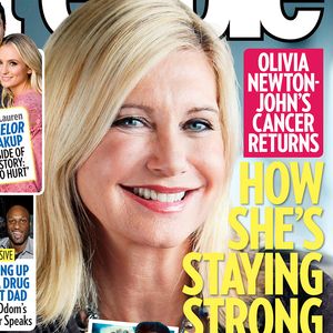 Couverture de People avec Olivia Newton-John se battant contre son cancer du sein.