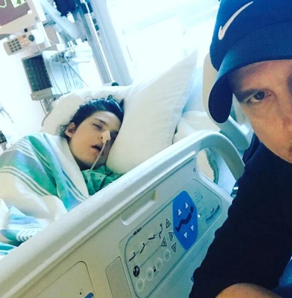 Jean-Marc Généreux annonce l'hospitalisation de sa fille Francesca après une crise d'épilepsie, le 8 mai 2017.