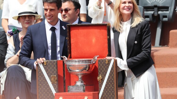 Nicole Kidman à Roland-Garros : Radieuse pour la finale Wawrinka - Nadal