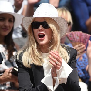 Nicole Kidman assiste à la finale simple messieurs de Roland-Garros. Paris, le 11 juin 2017.