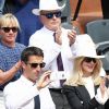 Nicole Kidman et Tony Estanguet dans les tribunes lors de la finale homme des Internationaux de Tennis de Roland-Garros à Paris, le 11 juin 2017. © Jacovides-Moreau/Bestimage