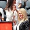 Nicole Kidman - People dans les tribunes lors de la finale homme des Internationaux de Tennis de Roland-Garros à Paris le 11 juin 2017. © Dominique Jacovides-Cyril Moreau/Bestimage