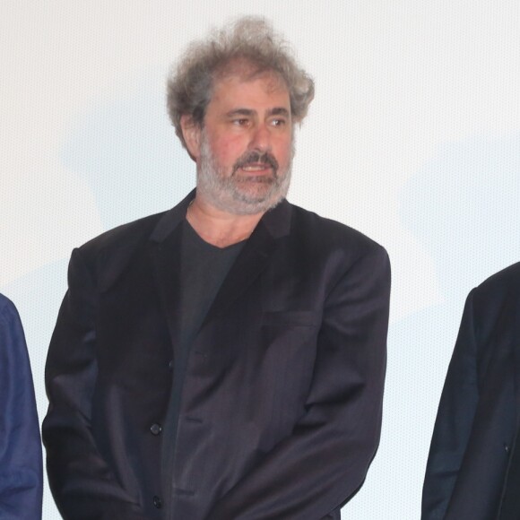 Karidja Touré, Claude Brasseur, Gustave Kervern lors de la cérémonie d'ouverture du 6ème "Champs Elysées Film Festival" au cinéma Gaumont Marignan à Paris, le 15 juin 2017. © CVS/Bestimage  Celebrities at the opening ceremony of the 6th "Champs Elysees Film Festival" held at the Gaumont Marignan in Paris. June 15th, 2017.15/06/2017 - Paris