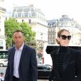 Semi Exclusif - Céline Dion et son styliste Law Roach à l'Opéra Garnier à Paris, le 13 juin 2017.