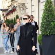 Semi Exclusif - Céline Dion quitte l'hôtel Royal Monceau pour se rendre à l'Opéra Garnier à Paris le 13 juin 2017.