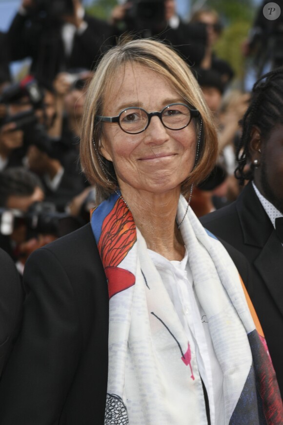 Françoise Nyssen à la montée des marches de la soirée du 70ème Anniversaire du Festival International du Film de Cannes, le 23 mai 2017. © Pierre Perusseau/Bestimage