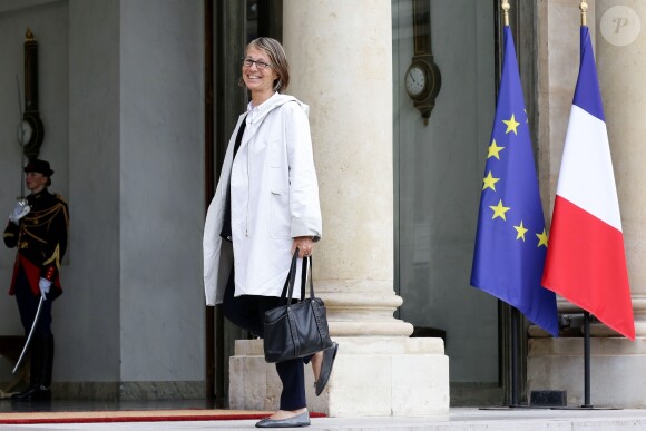Françoise Nyssen, ministre de la Culture, arrive pour le premier conseil des ministres du nouveau gouvernement. Paris, le 18 mai 2017. © Stéphane Lemouton/Bestimage