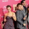 Lily James, Ansel Elgort, Jon Hamm, Eiza Gonzales, Jamie Foxx - Les célébrités arrivent à la première de 'Baby Driver' à Los Angeles le 14 juin 2017.