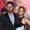Ashley Greene et son fiancé Paul Khoury - Les célébrités arrivent à la première de 'Baby Driver' à Los Angeles le 14 juin 2017.