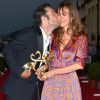 Nicolas Bedos et Doria Tillier, révélation féminine dans Monsieur & Madame Adelman de Nicolas Bedos - Pressroom du 31e Festival du Film de Cabourg, Journées Romantiques le 17 juin 2017. © Guirec Coadic / Bestimage