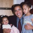 Barack Obama et ses filles Natasha et Malia. Photo publiée le 18 juin 2017.