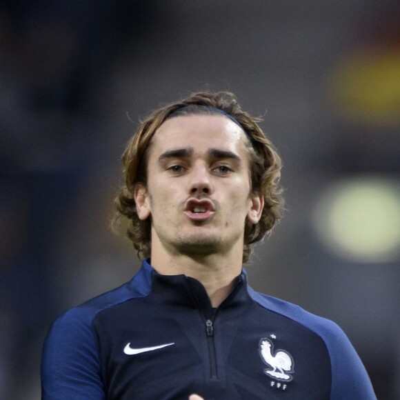 Antoine Griezmann - Match de football de qualification "France-Suède" (1-2) pour la coupe de l'UEFA à Paris. Le 9 juin 2017.