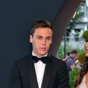 Louis Ducruet et sa compagne Marie - Clôture du 57ème Festival de télévision de Monte-Carlo au Grimaldi Forum à Monaco, le 20 juin 2017. © Bruno Bebert/Bestimage