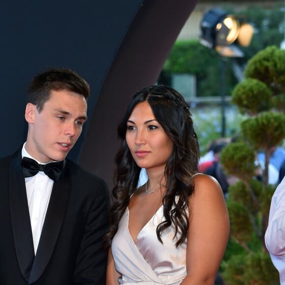 Louis Ducruet et sa compagne Marie - Clôture du 57ème Festival de télévision de Monte-Carlo au Grimaldi Forum à Monaco, le 20 juin 2017. © Bruno Bebert/Bestimage