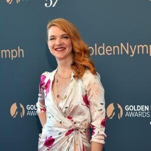 Odile Vuillemin - Clôture du 57ème Festival de télévision de Monte-Carlo au Grimaldi Forum à Monaco, le 20 juin 2017. © Bruno Bebert/Bestimage