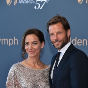 Kerry Norton et son mari Jamie Bamber - Clôture du 57ème Festival de télévision de Monte-Carlo au Grimaldi Forum à Monaco, le 20 juin 2017. © Bruno Bebert/Bestimage