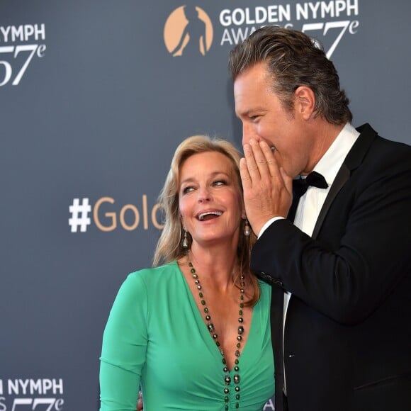 Bo Derek et son compagnon John Corbett - Clôture du 57ème Festival de télévision de Monte-Carlo au Grimaldi Forum à Monaco, le 20 juin 2017. © Bruno Bebert/Bestimage