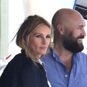 Julia Roberts lors d'une séance photo à Malibu le 2 juin 2017.