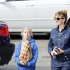 Julia Roberts est allée faire des courses avec sa fille Hazel Moder au magasin Pavillon à Malibu. Le 9 janvier 2017