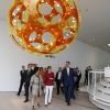 Le roi Felipe VI et la reine Letizia d'Espagne inauguraient le Botin Center à Santander le 23 juin 2017.