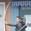 Exclusif - Sean Maguire  sur le tournage de la série Once Upon A Time à Vancouver le 11 novembre 2016