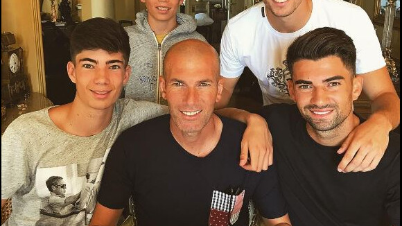 Zinedine Zidane : Ses quatre charmants fils exhibent leurs torses très musclés