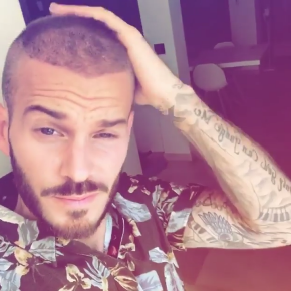 M. Pokora dévoile sa nouvelle coupe de cheveux, ce mardi 27 juin sur Instagram.