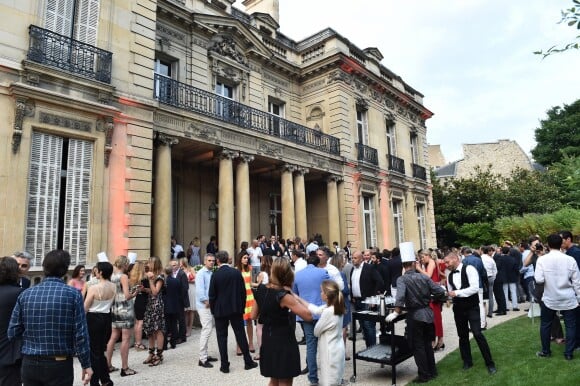 Exclusif - Ambiance - B. Patou fête ses 40ans à l'hôtel particulier Salomon de Rothschild à Paris, France, le 22 juin 2017. © Rachid Bellak/Bestimage