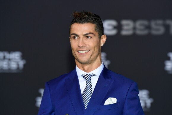 Cristiano Ronaldo au photocall des FIFA Football Awards à Zurich le 9 janvier 2017.