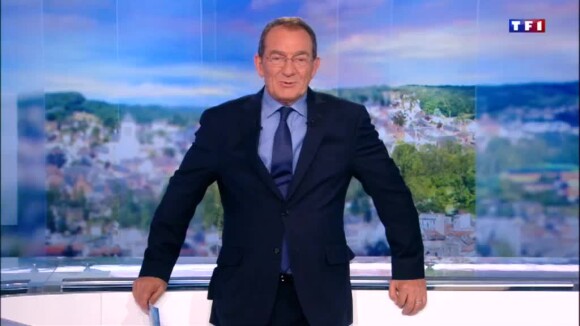 Jean-Pierre Pernaut parodie Emmanuel Macron le 29 juin 2017 sur TF1.