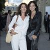 Exclusif - Mademoiselle Agnès (Agnès Boulard) et Sandra Zeitoun De Matteis au Vernissage de la soirée Look Forward FashionTech Festival par showroomprivé.com à la Gaîté Lyrique à Paris le 28 juin 2017. © Pierre Perusseau/Bestimage