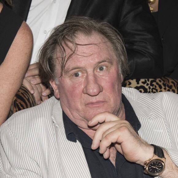 Cocktail en l'honneur de Gérard Depardieu à Buenos Aires après sa conférence de presse pour ses deux spectacles au Théatre Colon le 16 décembre 2016.