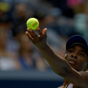 Venus Williams lors du huitième jour de l'US Open 2016 au USTA Billie Jean King National Tennis Center à Flushing Meadow, New York, le 5 septembre 2016.