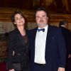 Pierre Hermé et sa compagne Valérie Franceschi - Dîner Goût de / Good France pour célébrer la gastronomie française au Château de Versailles le 19 mars 2015.