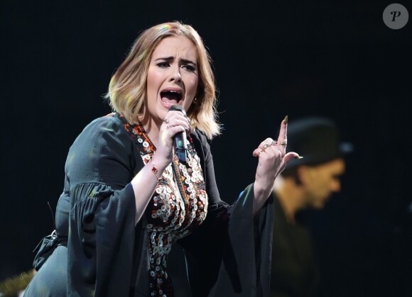 Adele en concert le 25 juin 2016.