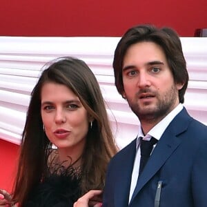 Semi-Exclusif - Charlotte Casiraghi et Dimitri Rassam ont officialisé leur relation de couple en prenant part ensemble le 24 juin 2017 à la soirée de gala du Jumping de Monaco, étape du Longines Global Champions Tour. © Bruno Bebert / Bestimage