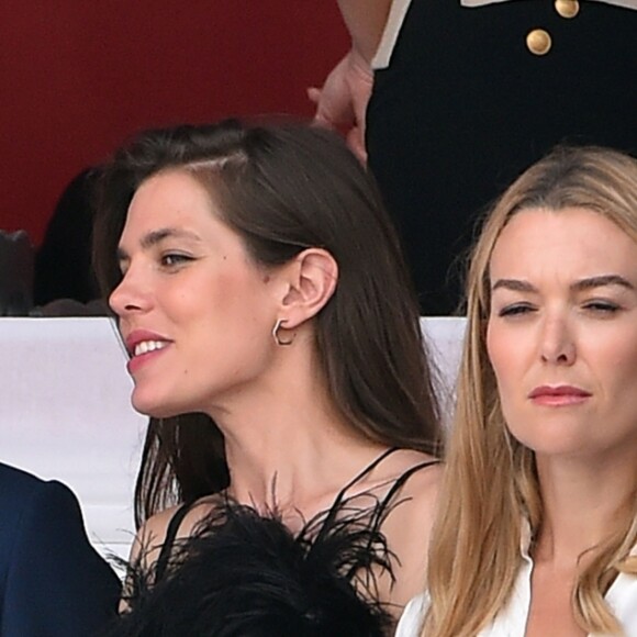 Semi-Exclusif - Dimitri Rassam et Charlotte Casiraghi en couple, Marta Ortega et son compagnon Carlos Torretta le 24 juin 2017 à la soirée de gala du Jumping de Monaco, étape du Longines Global Champions Tour. © Bruno Bebert / Bestimage