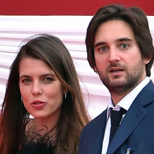 Semi-Exclusif - Charlotte Casiraghi et Dimitri Rassam ont officialisé leur relation de couple en prenant part ensemble le 24 juin 2017 à la soirée de gala du Jumping de Monaco, étape du Longines Global Champions Tour. © Bruno Bebert / Bestimage