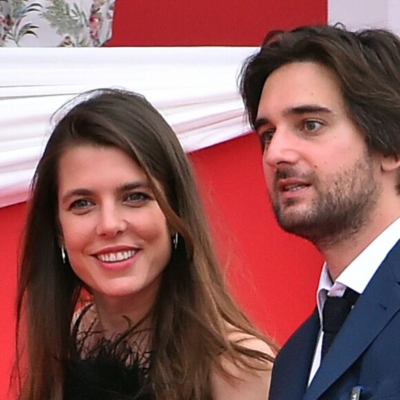 Semi-Exclusif - Charlotte Casiraghi et Dimitri Rassam ont officialisé leur relation de couple en prenant part ensemble le 24 juin 2017 à la soirée de gala du Jumping de Monaco, étape du Longines Global Champions Tour. © Bruno Bebert / Bestimage