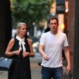 Nicky Hilton enceinte se promène avec son mari James Rothschild dans Soho à New York, New York, le 5 juillet 2016. © CPA/Bestimage