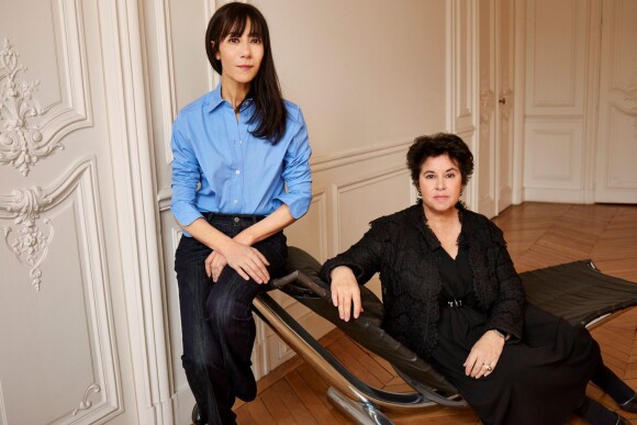 Bouchra Jarrar et Michèle Huiban, PDG de LANVIN. Mars 2016.