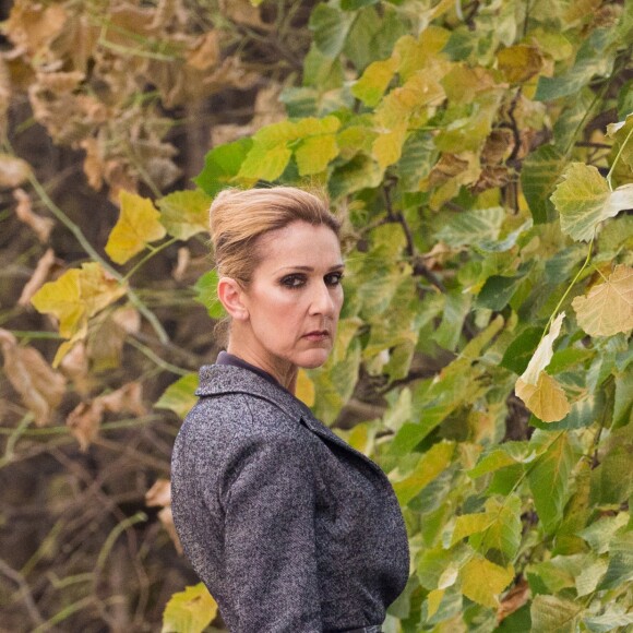 Semi-exclusif - Céline Dion danse le flamenco lors d'un shooting pour Vogue dans les jardins du Palais-Royal, à Paris, le 6 juillet 2017.