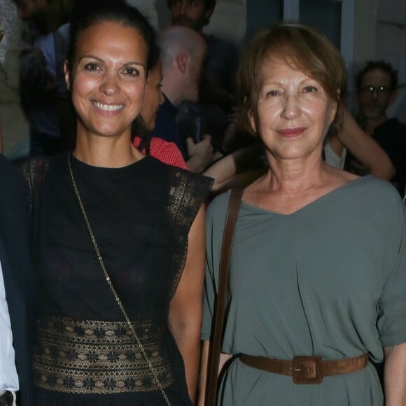 Exclusif - Serge Toubiana (nouveau président d'UNIFRANCE), Isabelle Giordano (directrice générale d'UNIFRANCE), Nathalie Baye - People à la soirée UNIFRANCE "Une année de cinéma dans le monde" à Paris. Le 6 juillet 2017 © CVS / Bestimage