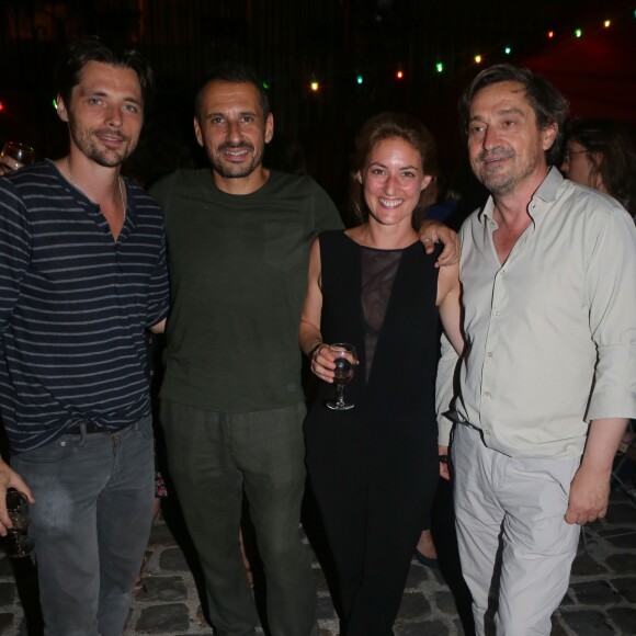 Exclusif - Raphaël Personnaz, Louis Do de Lencquesaing - People à la soirée UNIFRANCE "Une année de cinéma dans le monde" à Paris. Le 6 juillet 2017 © CVS / Bestimage