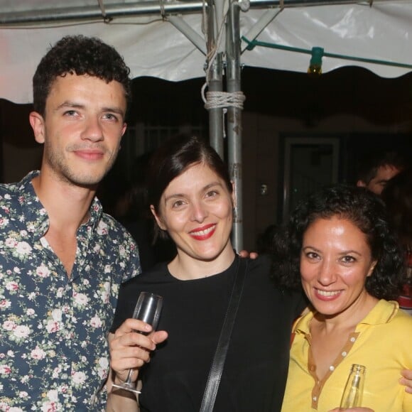 Exclusif - Simon Helloco, Valérie Donzelli, Mina Driouche - People à la soirée UNIFRANCE "Une année de cinéma dans le monde" à Paris. Le 6 juillet 2017 © CVS / Bestimage