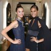Exclusif : Jenaye Noah et Cindy Bruna - Dîner privé de de GRISOGONO à Paris. Le 5 juillet 2017.